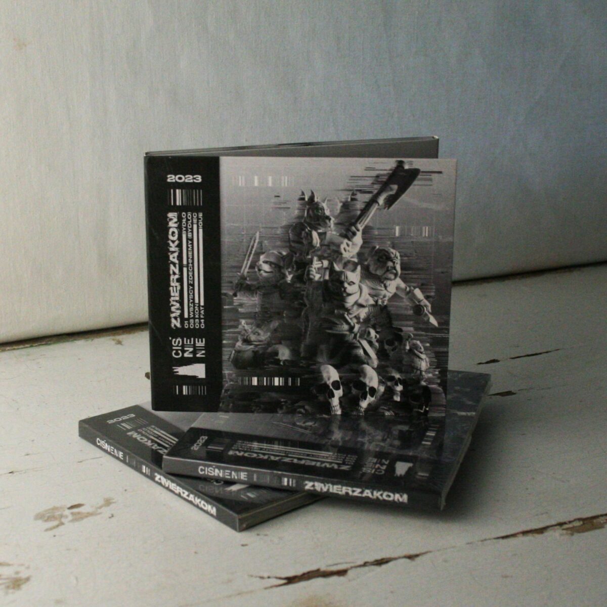 <b> CIŚNIENIE – ZWIERZAKOM </b><br> CD, 2023